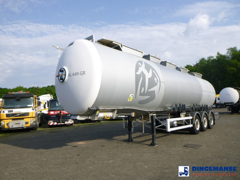 Magyar Chemical tank inox L4BH 44.5 m3 / 3 comp - Полуремарке цистерна: снимка 1 Magyar Chemical tank inox L4BH 44.5 m3 / 3 comp - Полуремарке цистерна: снимка 1