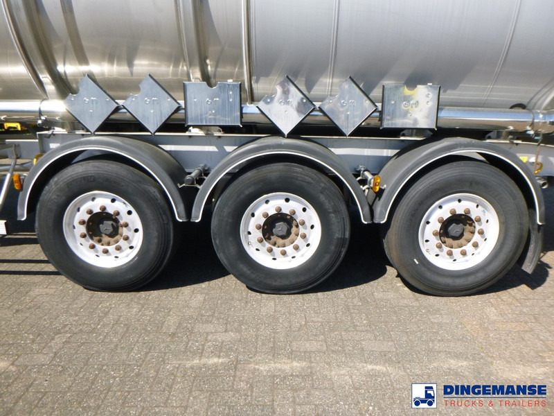 Magyar Chemical tank inox L4BH 44.5 m3 / 3 comp - Ремарке цистерна: снимка 5 Magyar Chemical tank inox L4BH 44.5 m3 / 3 comp - Ремарке цистерна: снимка 5