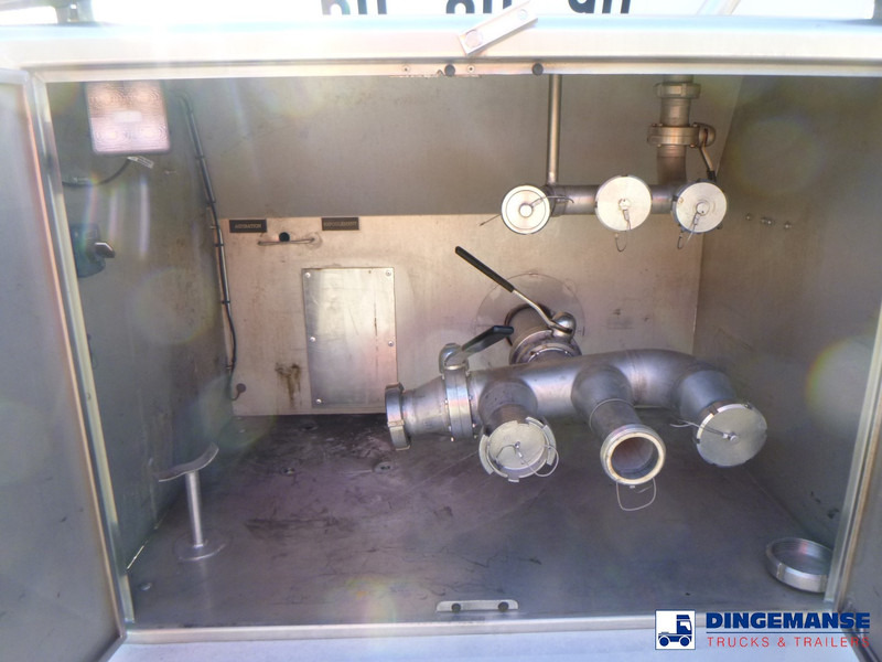 Полуремарке цистерна Magyar Food tank inox 31 m3 / 4 comp: снимка 9