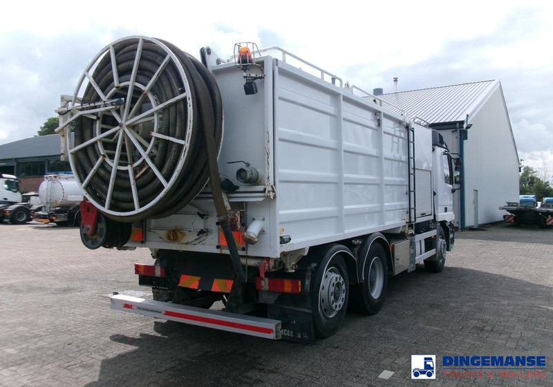 Mercedes-Benz Actros 2535 6x2 vacuum tank Saugbagger - Каналопочистваща машина: снимка 3 Mercedes-Benz Actros 2535 6x2 vacuum tank Saugbagger - Каналопочистваща машина: снимка 3
