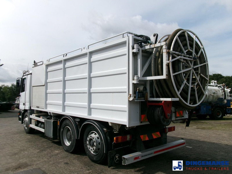 Mercedes-Benz Actros 2535 6x2 vacuum tank Saugbagger - Каналопочистваща машина: снимка 4 Mercedes-Benz Actros 2535 6x2 vacuum tank Saugbagger - Каналопочистваща машина: снимка 4