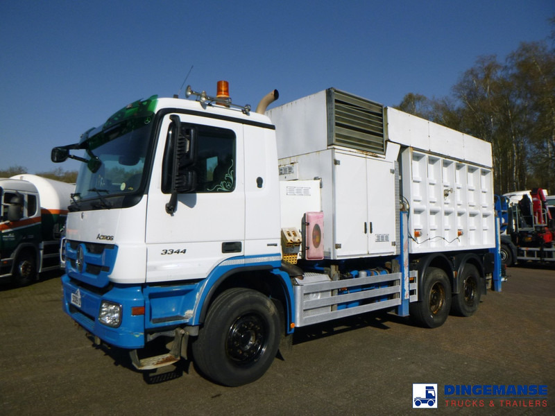 Mercedes-Benz Actros 3344 6x4 Saugbagger / vacuum excavator - Каналопочистваща машина: снимка 1 Mercedes-Benz Actros 3344 6x4 Saugbagger / vacuum excavator - Каналопочистваща машина: снимка 1