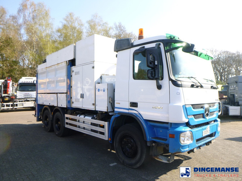Mercedes-Benz Actros 3344 6x4 Saugbagger / vacuum excavator - Каналопочистваща машина: снимка 2 Mercedes-Benz Actros 3344 6x4 Saugbagger / vacuum excavator - Каналопочистваща машина: снимка 2