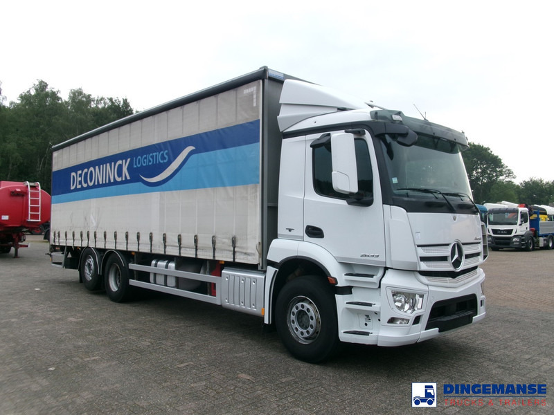 Mercedes-Benz Antos 2533L 6x2 Euro 6 curtain sider - Камион с брезент: снимка 2 Mercedes-Benz Antos 2533L 6x2 Euro 6 curtain sider - Камион с брезент: снимка 2