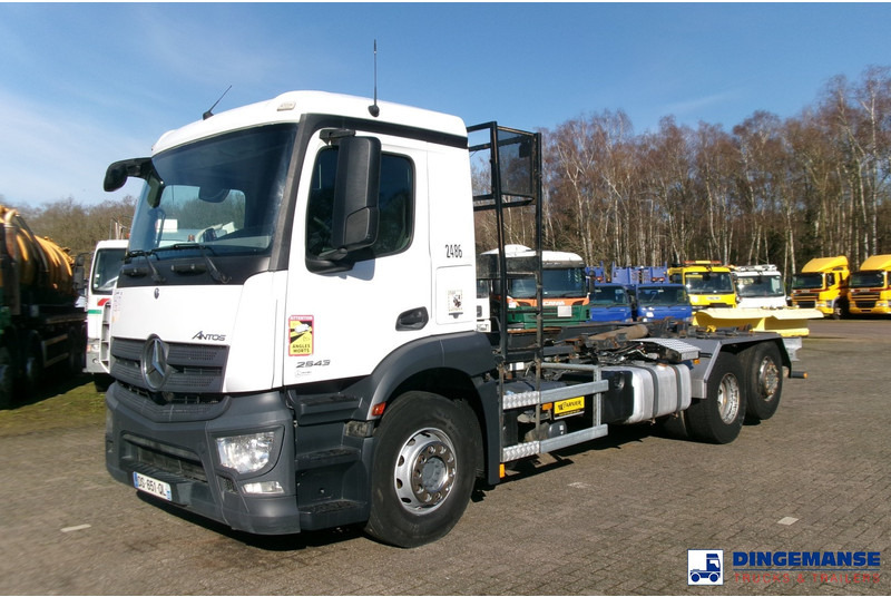 Mercedes-Benz Antos 2543 6x2 Euro 6 Marrel container hook 18t - Мултилифт с кука камион: снимка 5 Mercedes-Benz Antos 2543 6x2 Euro 6 Marrel container hook 18t - Мултилифт с кука камион: снимка 5