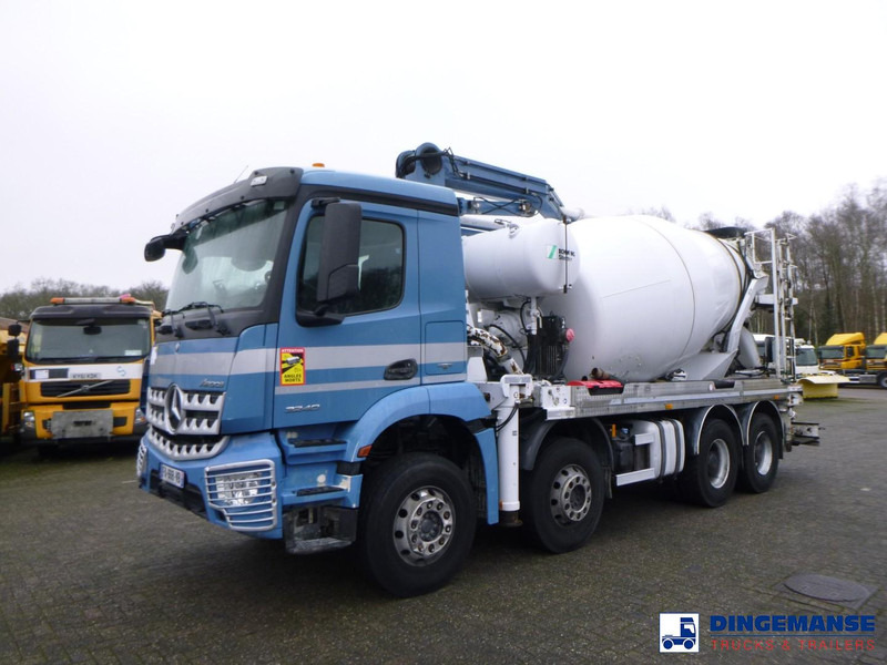 Mercedes-Benz Arocs 3240 8x4 Schwing-Stetter pump / mixer - Бетон помпа: снимка 1 Mercedes-Benz Arocs 3240 8x4 Schwing-Stetter pump / mixer - Бетон помпа: снимка 1