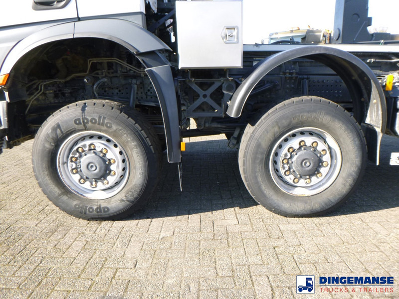 Мултилифт с кука камион Mercedes-Benz Arocs 4545 8x8 AJK container hook 25 t: снимка 10