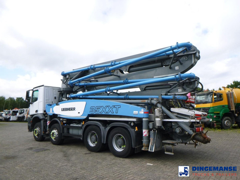 Mercedes-Benz Arocs 8x4 Liebherr 35 XXT concrete pump 35 m - Бетон помпа: снимка 4 Mercedes-Benz Arocs 8x4 Liebherr 35 XXT concrete pump 35 m - Бетон помпа: снимка 4