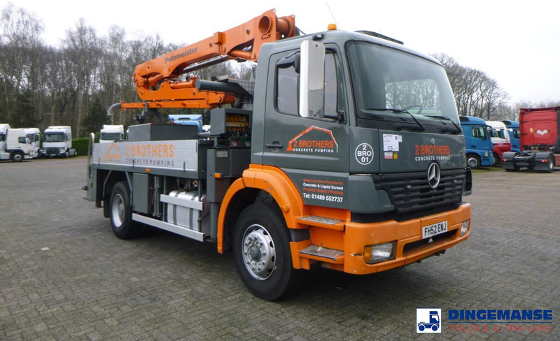 Mercedes-Benz Atego 1823 4x2 Putzmeister concrete pump 16 m - Стационарна бетон помпа: снимка 2 Mercedes-Benz Atego 1823 4x2 Putzmeister concrete pump 16 m - Стационарна бетон помпа: снимка 2