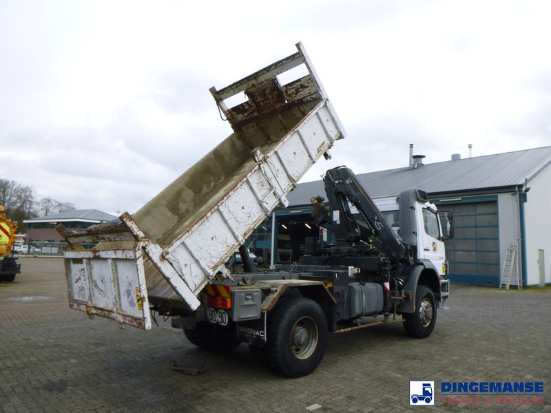 Mercedes-Benz Atego 1828 4x4 tipper + Hiab 166 B-2 CL - Камион с кран: снимка 4 Mercedes-Benz Atego 1828 4x4 tipper + Hiab 166 B-2 CL - Камион с кран: снимка 4