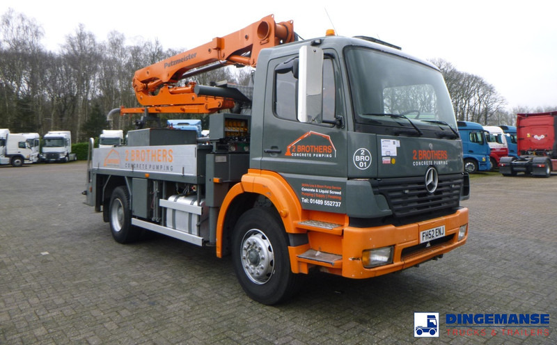 Mercedes-Benz Atego 4x2 Putzmeister concrete pump 16 m - Стационарна бетон помпа: снимка 2 Mercedes-Benz Atego 4x2 Putzmeister concrete pump 16 m - Стационарна бетон помпа: снимка 2