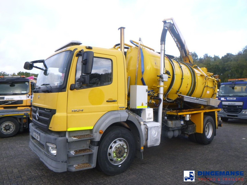 Mercedes-Benz Axor 1824 4x2 vacuum tank 8.1 m3 - Каналопочистваща машина: снимка 1 Mercedes-Benz Axor 1824 4x2 vacuum tank 8.1 m3 - Каналопочистваща машина: снимка 1