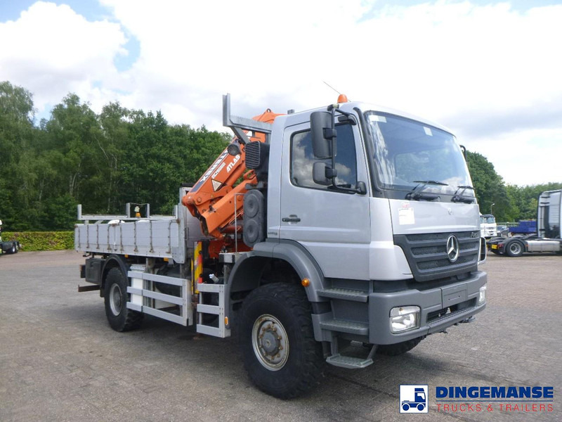 Mercedes-Benz Axor 1829 4x4 RHD + Atlas 85.2 A5L - Камион с кран: снимка 2 Mercedes-Benz Axor 1829 4x4 RHD + Atlas 85.2 A5L - Камион с кран: снимка 2