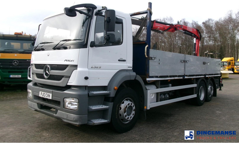 Mercedes-Benz Axor 2529 6x2 RHD + Fassi F110 crane - Камион с кран: снимка 1 Mercedes-Benz Axor 2529 6x2 RHD + Fassi F110 crane - Камион с кран: снимка 1
