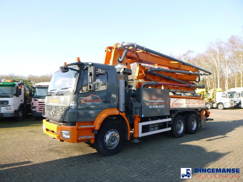 Mercedes-Benz Axor 2633 6x4 RHD Sermac SCL 130 concrete pump 32 m - Бетон помпа: снимка 1 Mercedes-Benz Axor 2633 6x4 RHD Sermac SCL 130 concrete pump 32 m - Бетон помпа: снимка 1