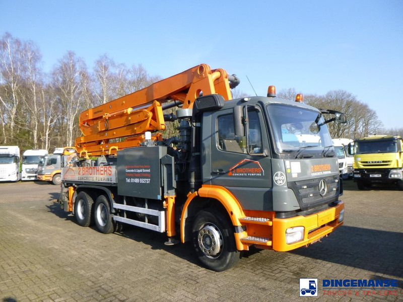 Mercedes-Benz Axor 2633 6x4 RHD Sermac SCL 130 concrete pump 32 m - Бетон помпа: снимка 2 Mercedes-Benz Axor 2633 6x4 RHD Sermac SCL 130 concrete pump 32 m - Бетон помпа: снимка 2