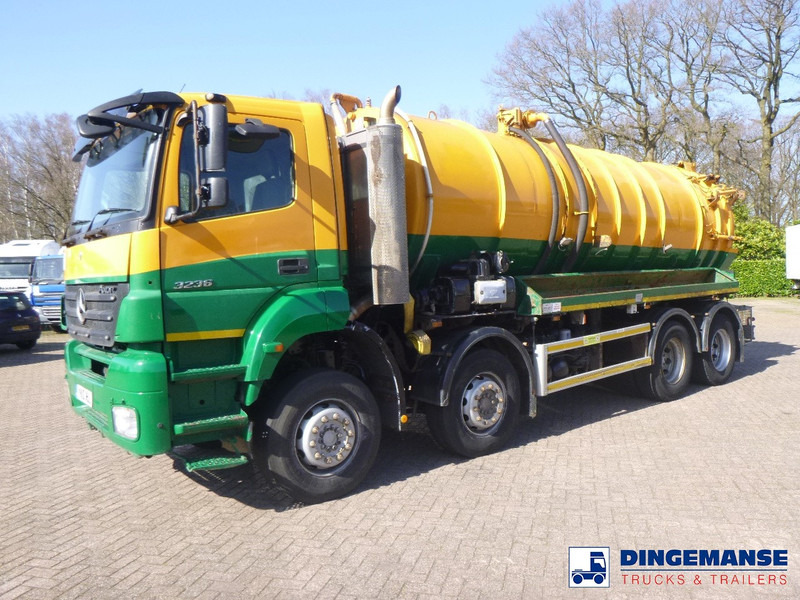 Mercedes-Benz Axor 3236 8x4 RHD vacuum tank - Каналопочистваща машина: снимка 1 Mercedes-Benz Axor 3236 8x4 RHD vacuum tank - Каналопочистваща машина: снимка 1
