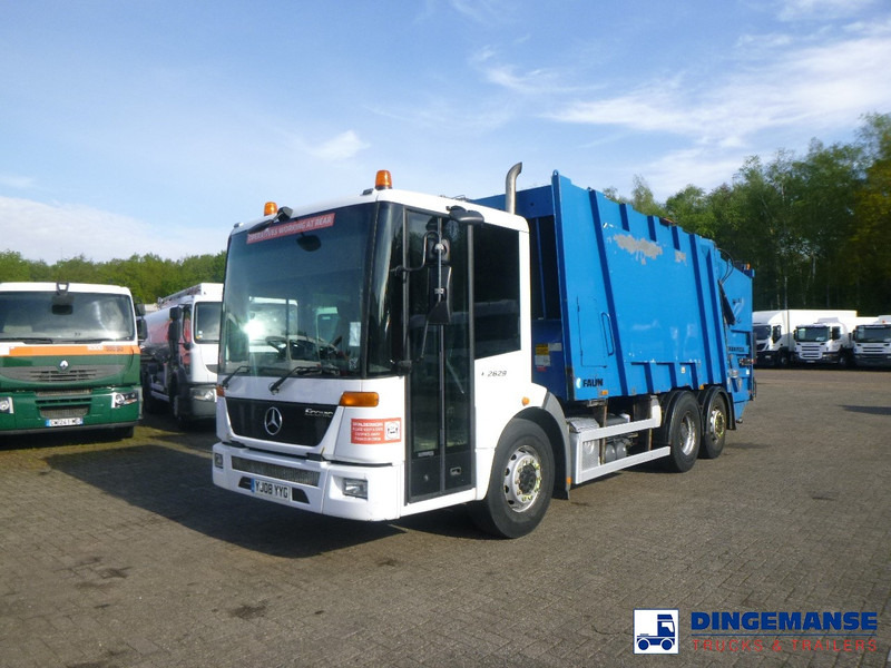 Mercedes-Benz Econic 2629 6x2 RHD Faun refuse truck - Боклукчийска кола: снимка 1 Mercedes-Benz Econic 2629 6x2 RHD Faun refuse truck - Боклукчийска кола: снимка 1