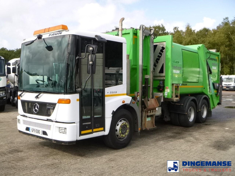Mercedes-Benz Econic 2629LL 6x4 RHD Faun refuse truck - Боклукчийска кола: снимка 1 Mercedes-Benz Econic 2629LL 6x4 RHD Faun refuse truck - Боклукчийска кола: снимка 1