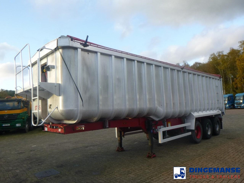 Montracon Tipper trailer alu 53.6 m3 + tarpaulin - Самосвал полуремарке: снимка 1 Montracon Tipper trailer alu 53.6 m3 + tarpaulin - Самосвал полуремарке: снимка 1