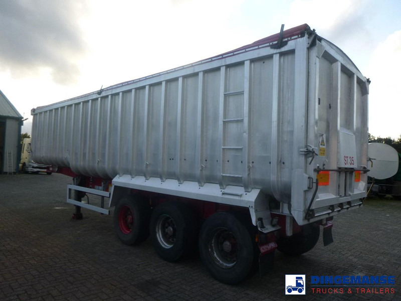 Montracon Tipper trailer alu 53.6 m3 + tarpaulin - Самосвал полуремарке: снимка 3 Montracon Tipper trailer alu 53.6 m3 + tarpaulin - Самосвал полуремарке: снимка 3