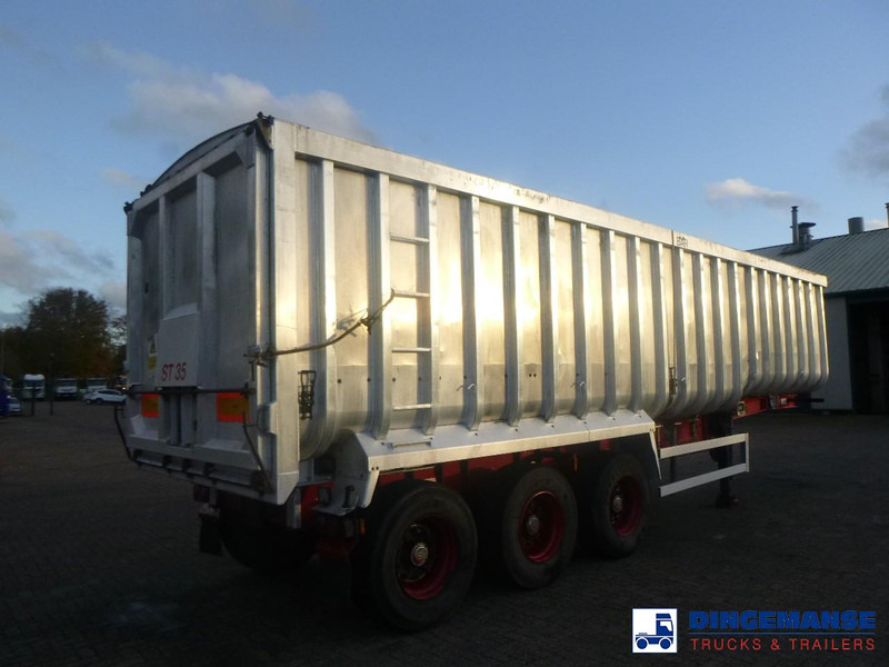Montracon Tipper trailer alu 53.6 m3 + tarpaulin - Самосвал полуремарке: снимка 4 Montracon Tipper trailer alu 53.6 m3 + tarpaulin - Самосвал полуремарке: снимка 4