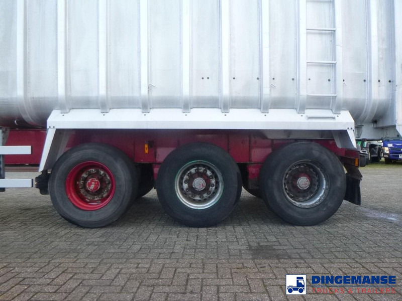 Montracon Tipper trailer alu 53.6 m3 + tarpaulin - Самосвал полуремарке: снимка 5 Montracon Tipper trailer alu 53.6 m3 + tarpaulin - Самосвал полуремарке: снимка 5