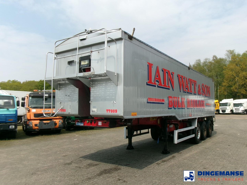 Montracon Tipper trailer alu 55 m3 + tarpaulin - Самосвал полуремарке: снимка 1 Montracon Tipper trailer alu 55 m3 + tarpaulin - Самосвал полуремарке: снимка 1