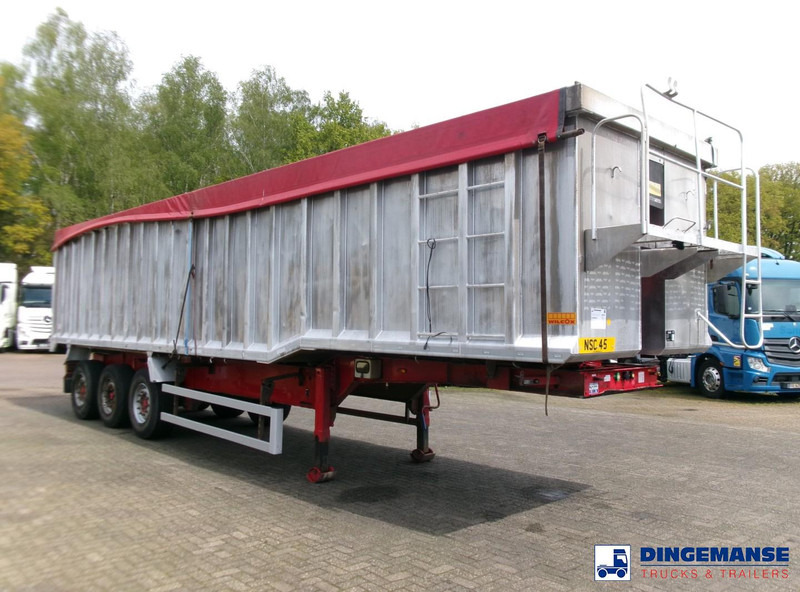 Montracon Tipper trailer alu 55 m3 + tarpaulin - Самосвал полуремарке: снимка 2 Montracon Tipper trailer alu 55 m3 + tarpaulin - Самосвал полуремарке: снимка 2