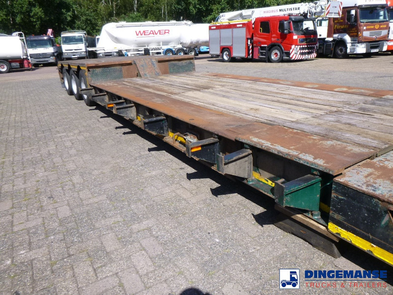 Нискорамна площадка полуремарке Nooteboom 3-axle lowbed trailer 33 t / extendable 8.5 m: снимка 8