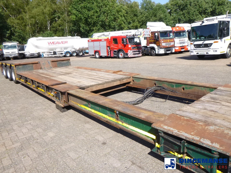 Нискорамна площадка полуремарке Nooteboom 3-axle lowbed trailer 33 t / extendable 8.5 m: снимка 6