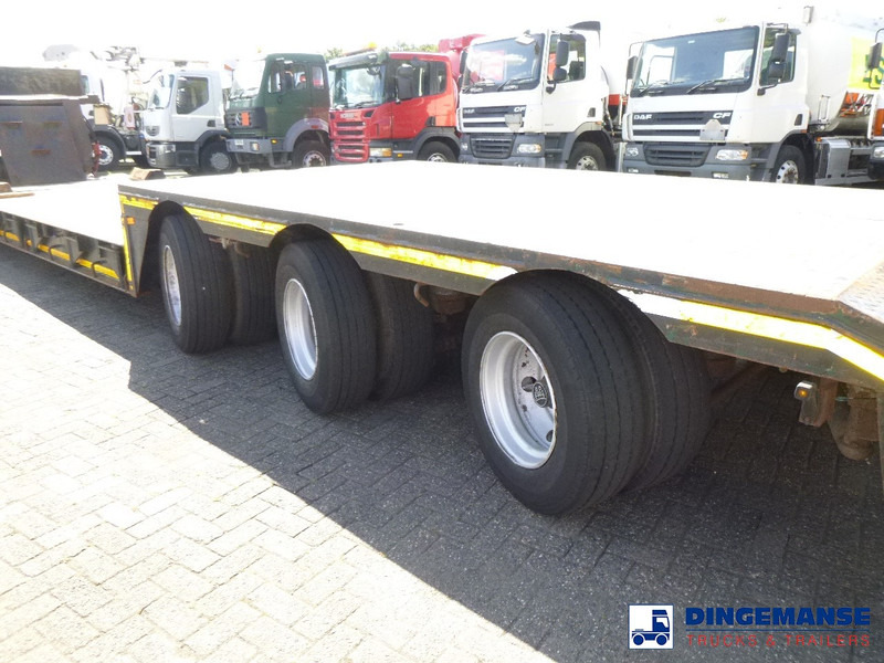 Нискорамна площадка полуремарке Nooteboom 3-axle lowbed trailer 33 t / extendable 8.5 m: снимка 10