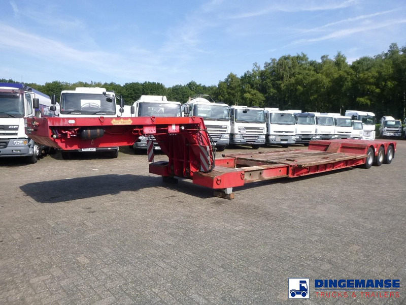 Nooteboom 3-axle lowbed trailer OSDAZ-56 - Нискорамна площадка полуремарке: снимка 1 Nooteboom 3-axle lowbed trailer OSDAZ-56 - Нискорамна площадка полуремарке: снимка 1