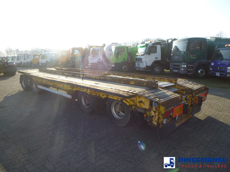 Nooteboom 4-axle lowbed drawbar trailer ASD-40-22 - Бордово ремарке/ Платформа: снимка 4 Nooteboom 4-axle lowbed drawbar trailer ASD-40-22 - Бордово ремарке/ Платформа: снимка 4