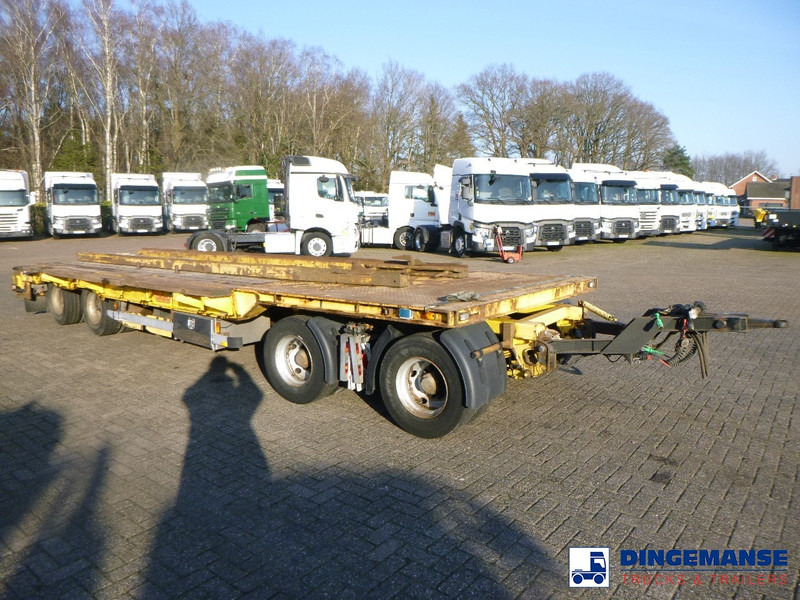 Nooteboom 4-axle lowbed drawbar trailer ASD-40-22 - Бордово ремарке/ Платформа: снимка 2 Nooteboom 4-axle lowbed drawbar trailer ASD-40-22 - Бордово ремарке/ Платформа: снимка 2
