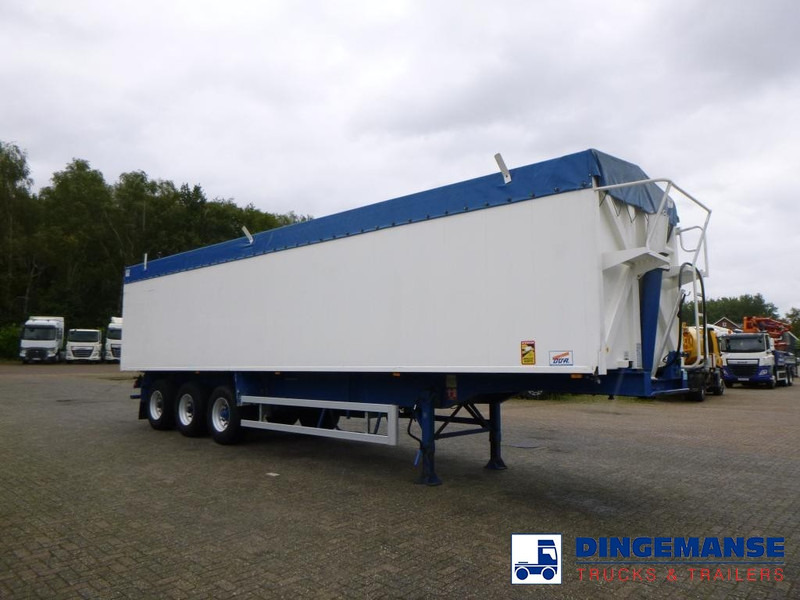 OVA Tipper trailer alu 60 m3 + tarpaulin - Самосвал полуремарке: снимка 2 OVA Tipper trailer alu 60 m3 + tarpaulin - Самосвал полуремарке: снимка 2