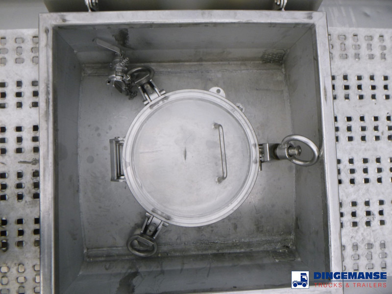 Полуремарке цистерна Parcisa Chemical tank inox L4BH 30 m3 / 1 comp / ADR 30/03/24: снимка 16
