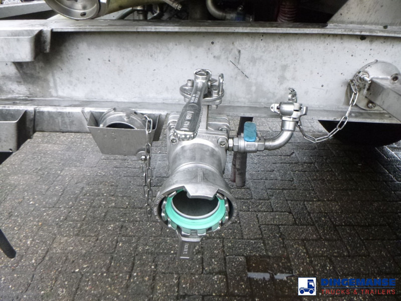 Полуремарке цистерна Parcisa Chemical tank inox L4BH 30 m3 / 1 comp / ADR 30/03/24: снимка 10