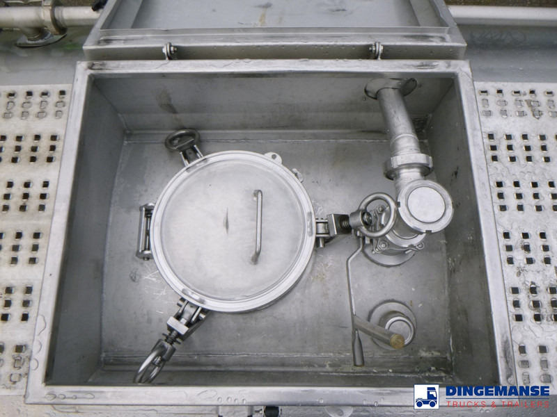 Полуремарке цистерна Parcisa Chemical tank inox L4BH 30 m3 / 1 comp / ADR 30/03/24: снимка 12
