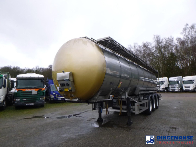 Parcisa Chemical tank inox L4BH 30 m3 / 1 comp / ADR 30/03/24 - Полуремарке цистерна: снимка 1 Parcisa Chemical tank inox L4BH 30 m3 / 1 comp / ADR 30/03/24 - Полуремарке цистерна: снимка 1