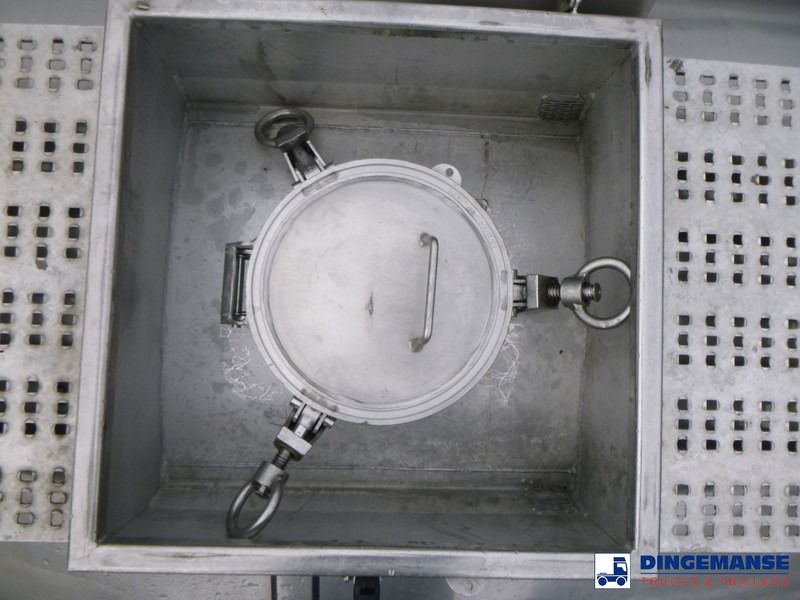 Полуремарке цистерна Parcisa Chemical tank inox L4BH 30 m3 / 1 comp / ADR 30/03/24: снимка 14