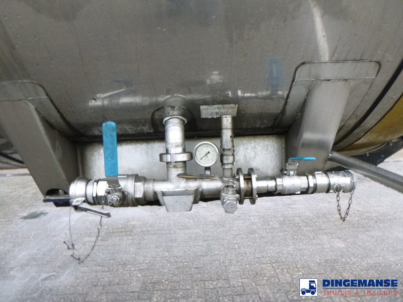 Полуремарке цистерна Parcisa Chemical tank inox L4BH 30 m3 / 1 comp / ADR 30/03/24: снимка 8