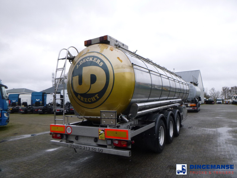 Parcisa Chemical tank inox L4BH 30 m3 / 1 comp / ADR 30/03/24 - Полуремарке цистерна: снимка 3 Parcisa Chemical tank inox L4BH 30 m3 / 1 comp / ADR 30/03/24 - Полуремарке цистерна: снимка 3