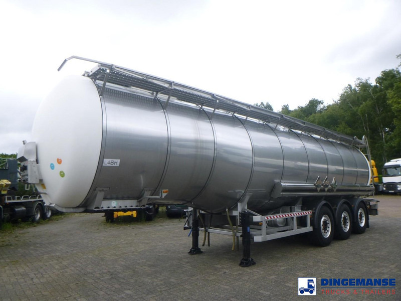 Parcisa Chemical tank inox L4BH 37.5 m3 / 1 comp - Полуремарке цистерна: снимка 1 Parcisa Chemical tank inox L4BH 37.5 m3 / 1 comp - Полуремарке цистерна: снимка 1