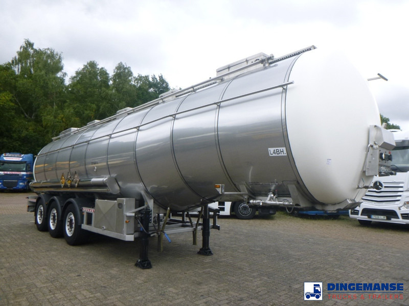 Parcisa Chemical tank inox L4BH 37.5 m3 / 1 comp - Полуремарке цистерна: снимка 2 Parcisa Chemical tank inox L4BH 37.5 m3 / 1 comp - Полуремарке цистерна: снимка 2