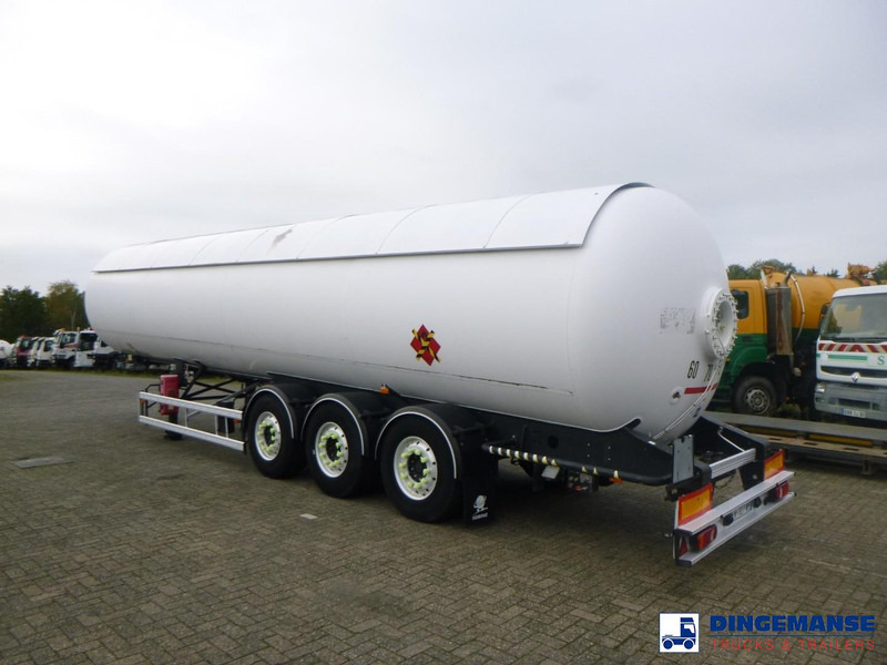 ROBINE Gas tank steel 51.5 m3 / 1 comp - Ремарке цистерна: снимка 3 ROBINE Gas tank steel 51.5 m3 / 1 comp - Ремарке цистерна: снимка 3