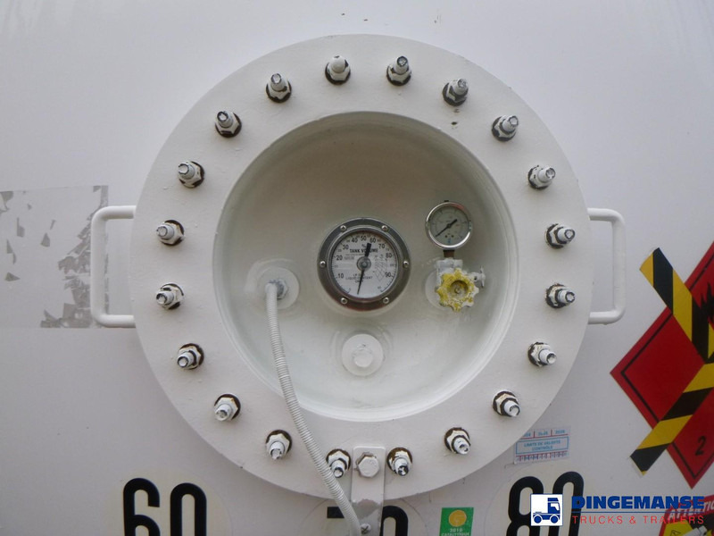Ремарке цистерна ROBINE Gas tank steel 51.5 m3 / 1 comp: снимка 12