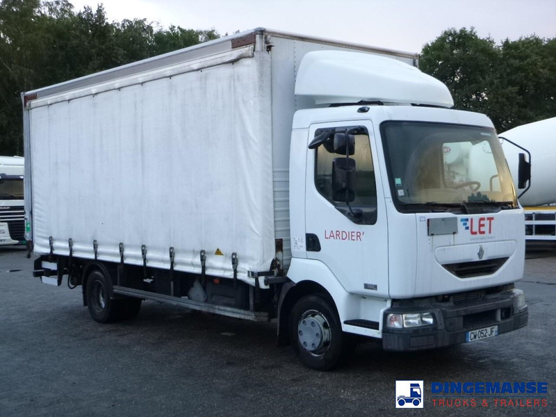 Renault Midlum 180 dci 4x2 curtain sider - Камион с брезент: снимка 2 Renault Midlum 180 dci 4x2 curtain sider - Камион с брезент: снимка 2