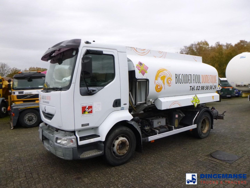 Renault Midlum 220 dci 4x2 fuel tank 10.5 m3 / 4 comp - Камион цистерна: снимка 1 Renault Midlum 220 dci 4x2 fuel tank 10.5 m3 / 4 comp - Камион цистерна: снимка 1