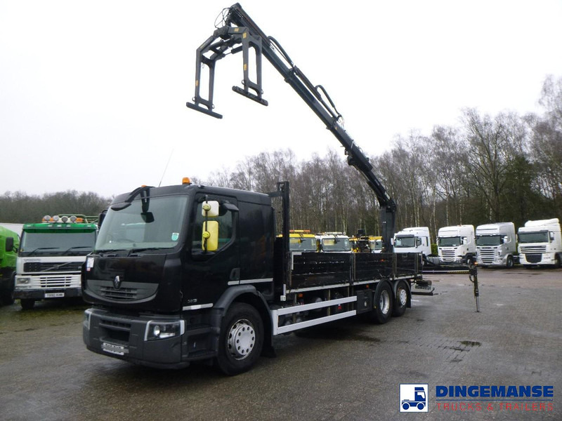 Renault Premium 380 dxi 6x2 RHD + Hiab XS122 Duo - Камион с кран: снимка 1 Renault Premium 380 dxi 6x2 RHD + Hiab XS122 Duo - Камион с кран: снимка 1